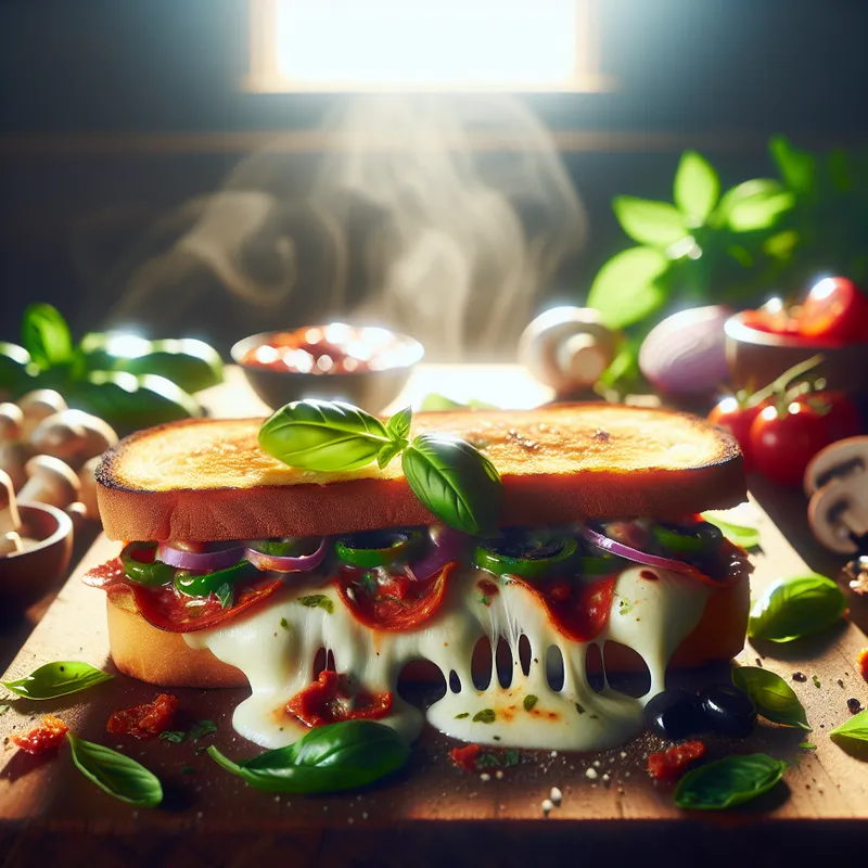 Savory Italian Melt Sandwich Bar image