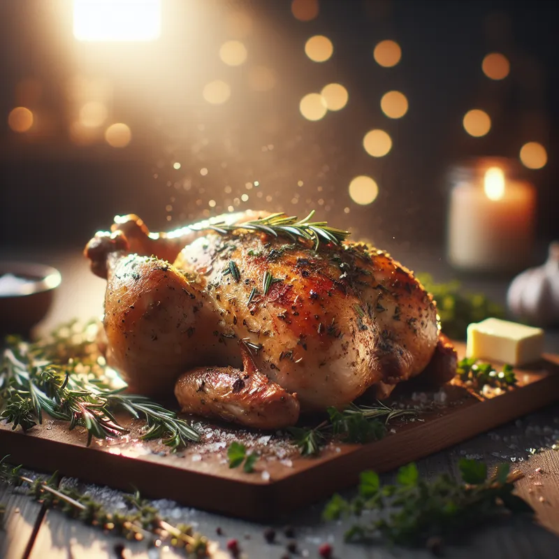 Juicy Herb-Roasted Chicken image