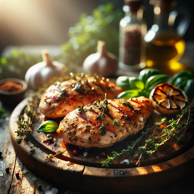 Grilled Herb-Infused Chicken  image