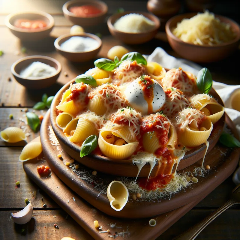 Cheesy Paradise Stuffed Shells image