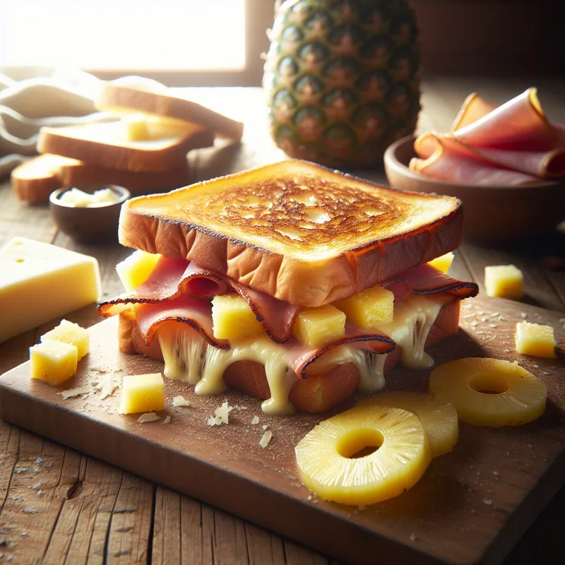 Tropical Grilled Cheese image