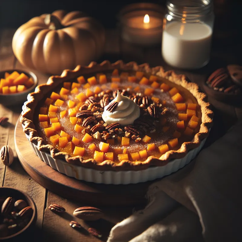 Winter Squash Harvest Pie image