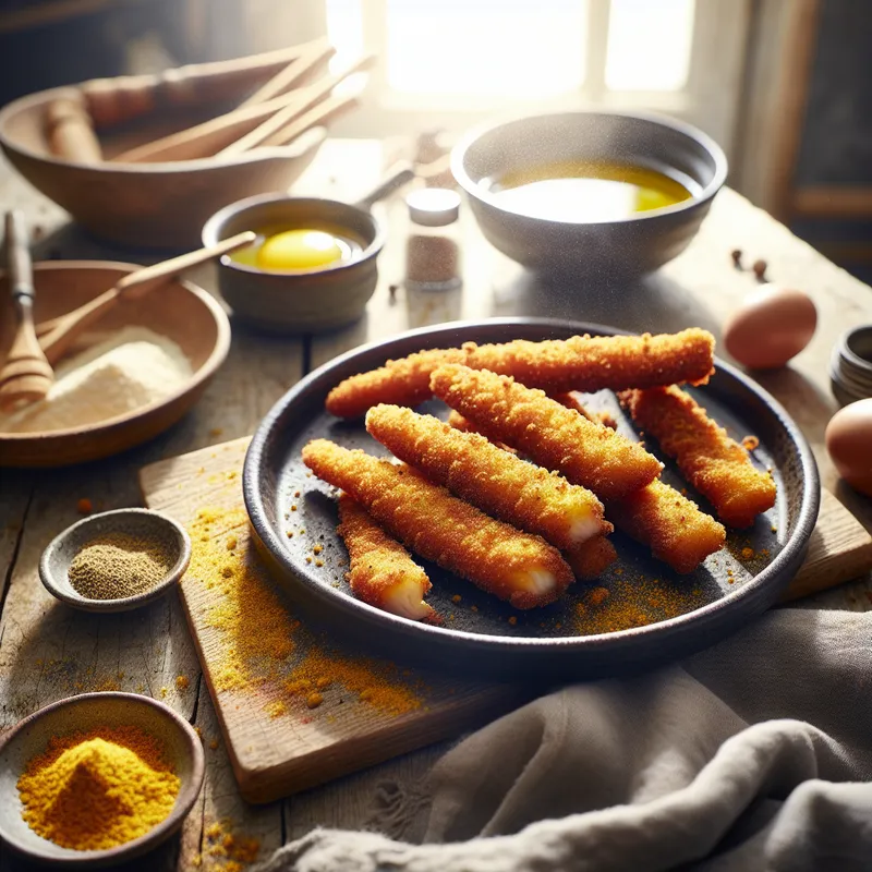 Crispy Masa Trout Sticks image