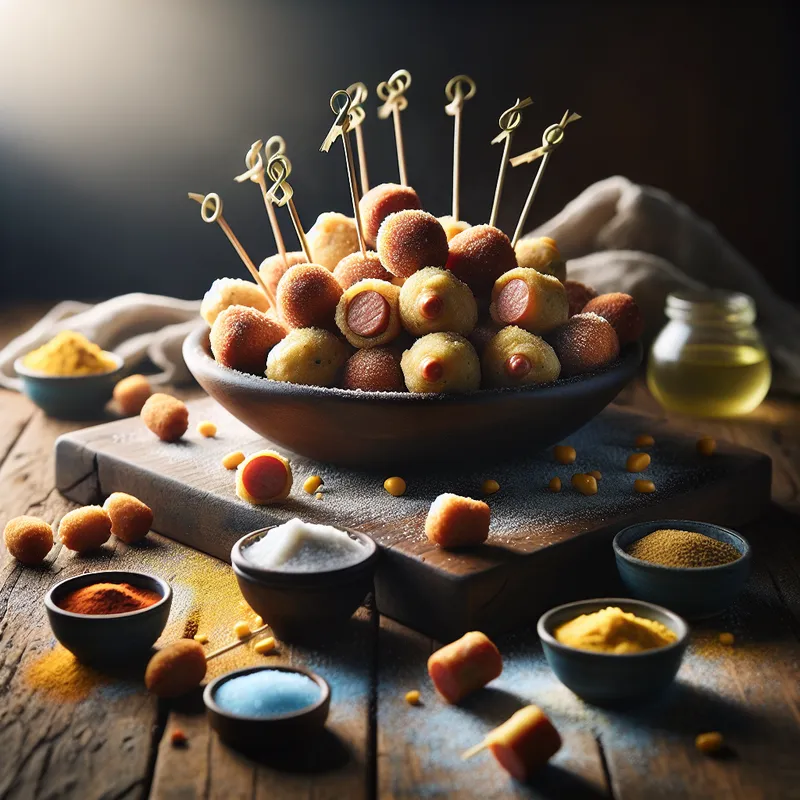 Bison Maple-Corn Dog Bites image