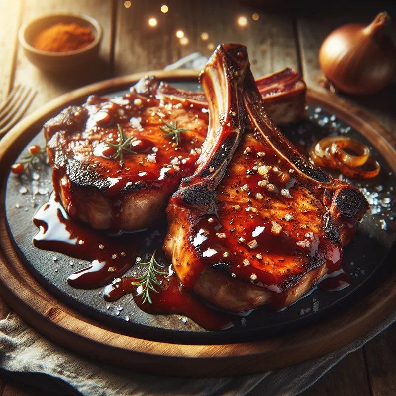 BBQ Pork Chops image