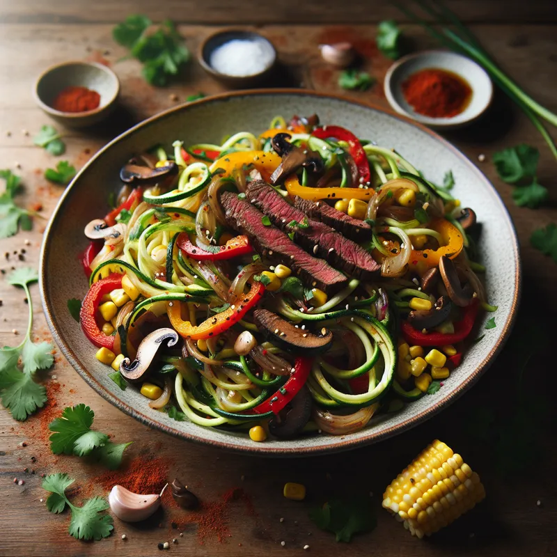 Zucchini Noodle Fiesta image