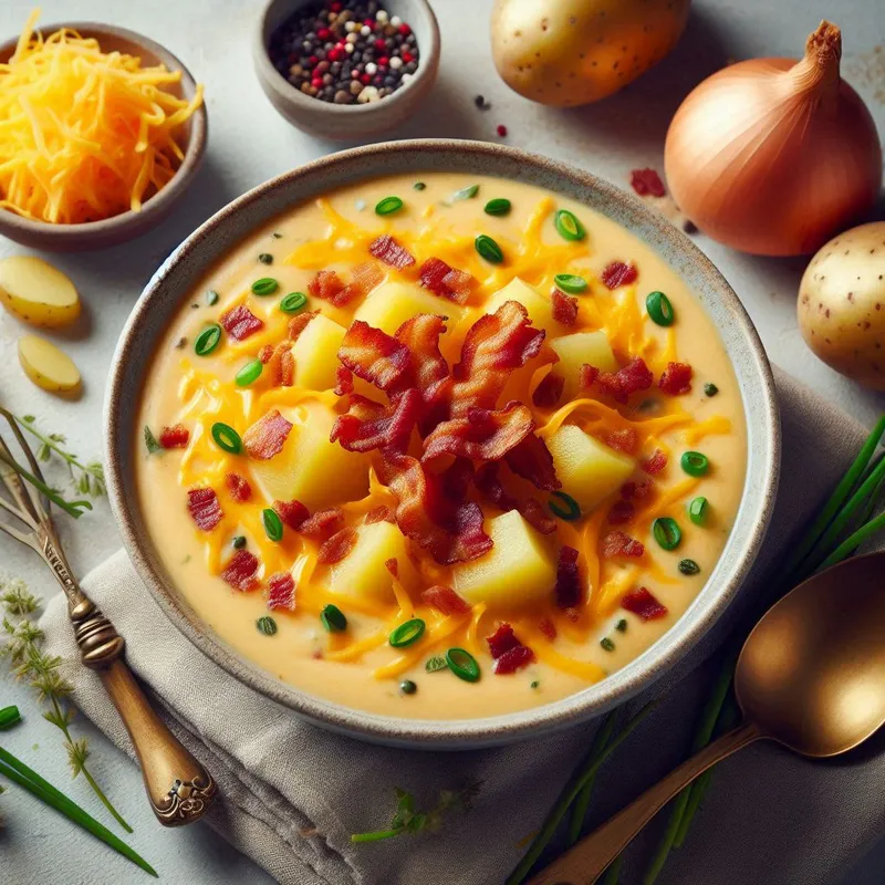 Ultimate Loaded Potato Soup image