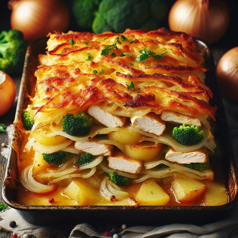 Cheesy Chicken Potato Bake image