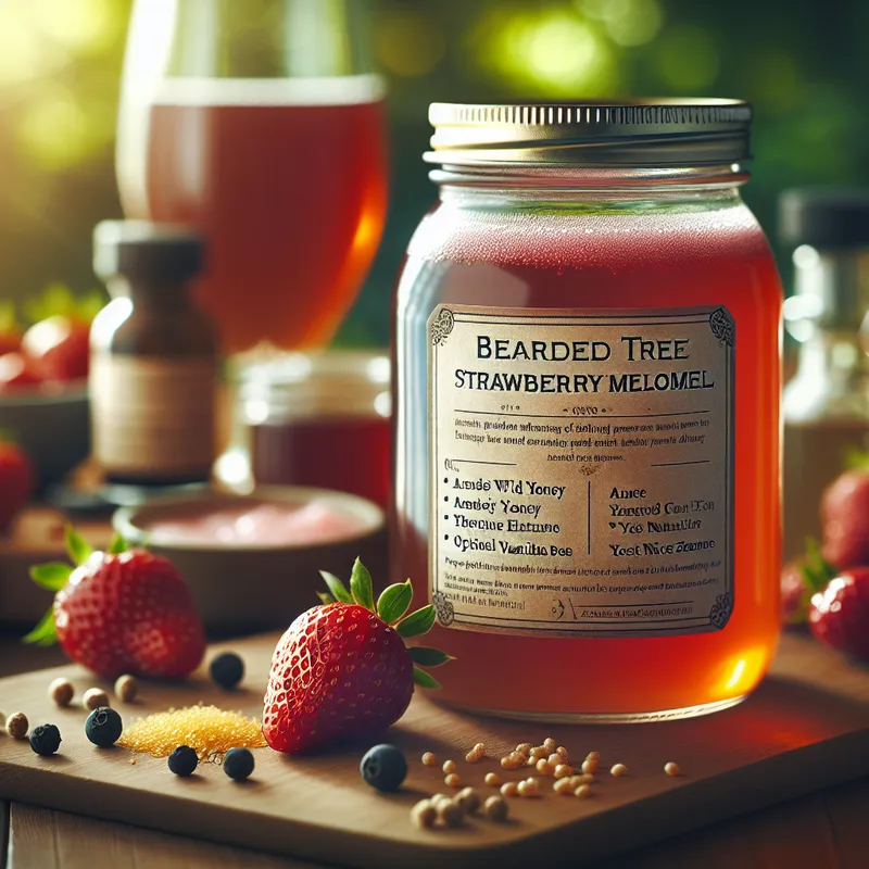 Bearded Tree Strawberry Melomel image