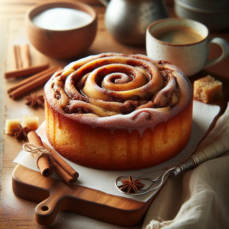 Cinnamon Swirl Coffee Cake image