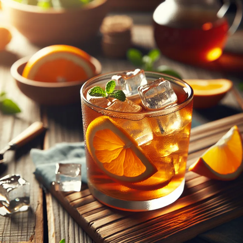 Southern Citrus Infused Iced Tea image