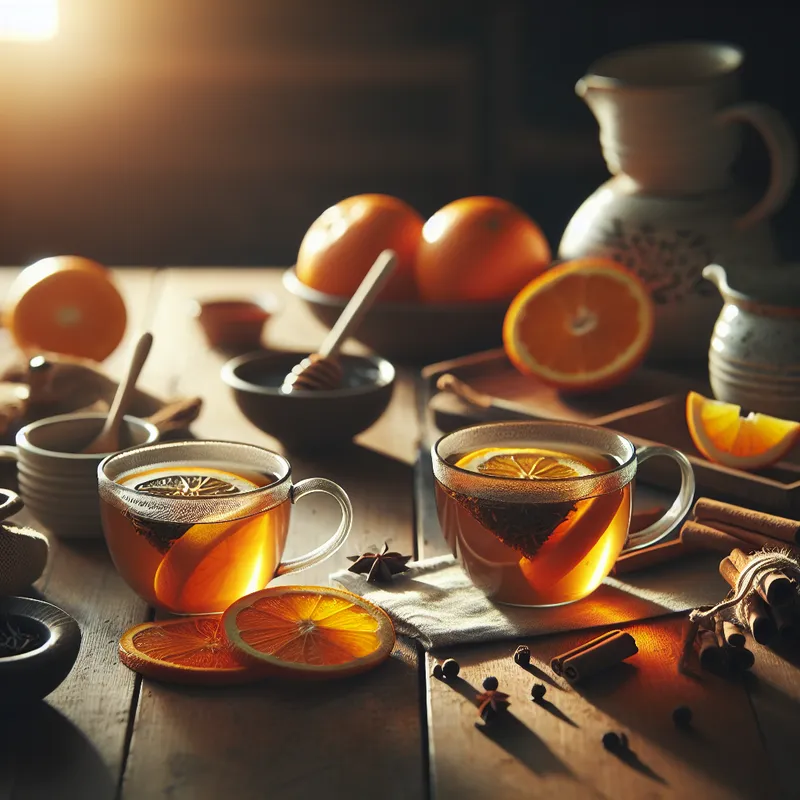 Spiced Citrus Morning Tea image