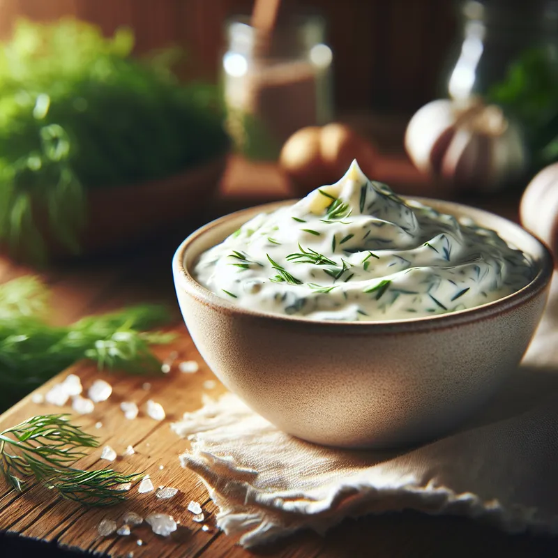 Creamy Dill Cava Yogurt Dressing image