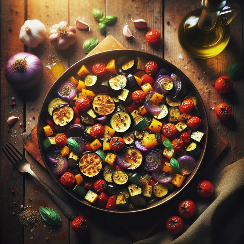 Mediterranean Roasted Vegetable Medley image