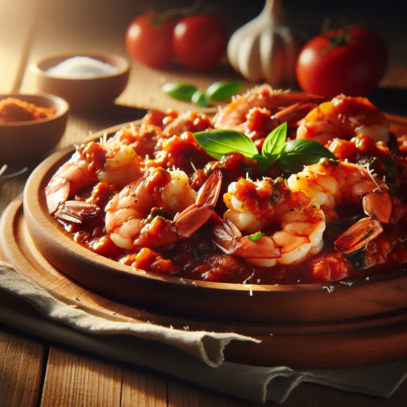 Rustic Shrimp Marinara Magique image