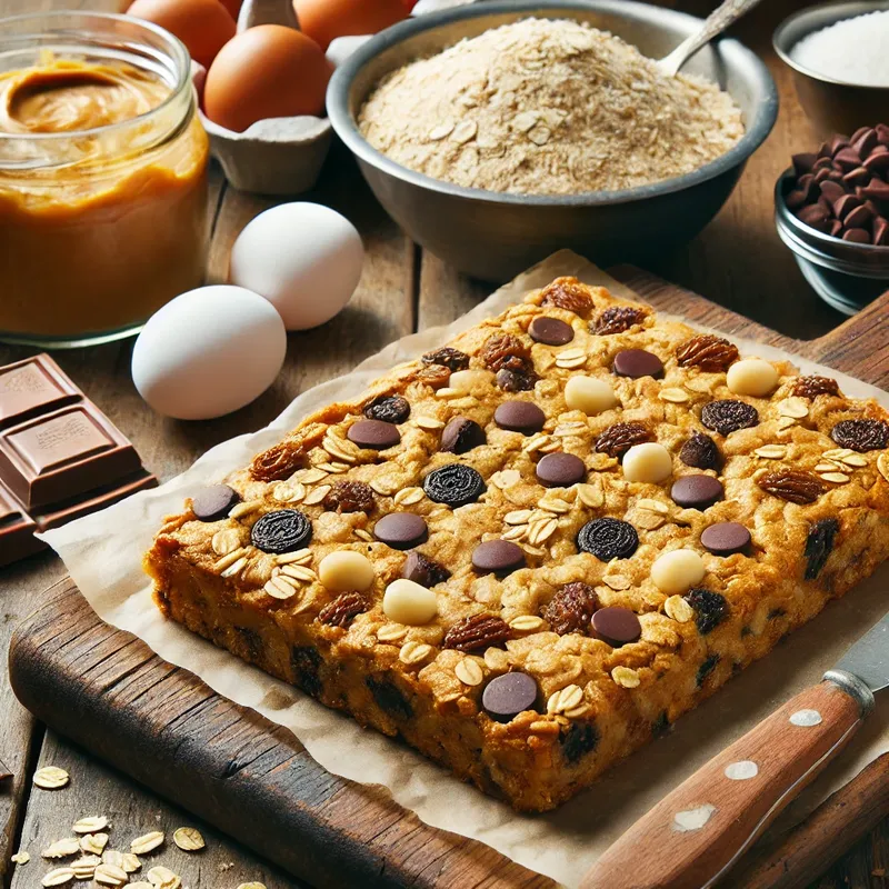 Chocolate Chip Oatmeal Bliss Bars image