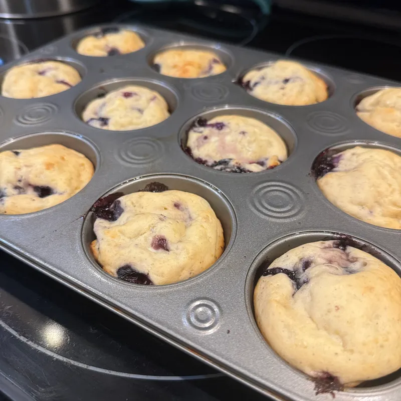 Wholesome Blueberry Power Muffins image