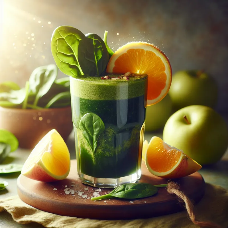 Revitalizing Spinach Citrus Cooler image