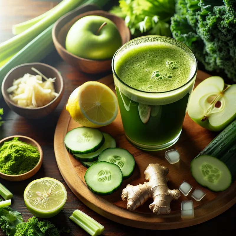 Refreshing Green Detox Juice image