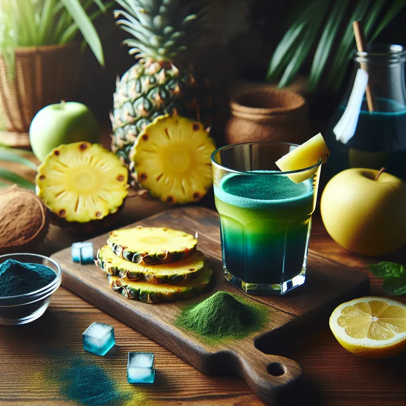 Refreshing Pineapple Detox Elixir image