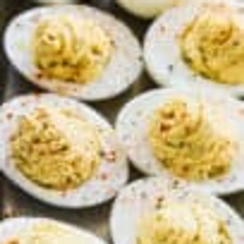 Diddy-Style Deviled Eggs with a Twist image