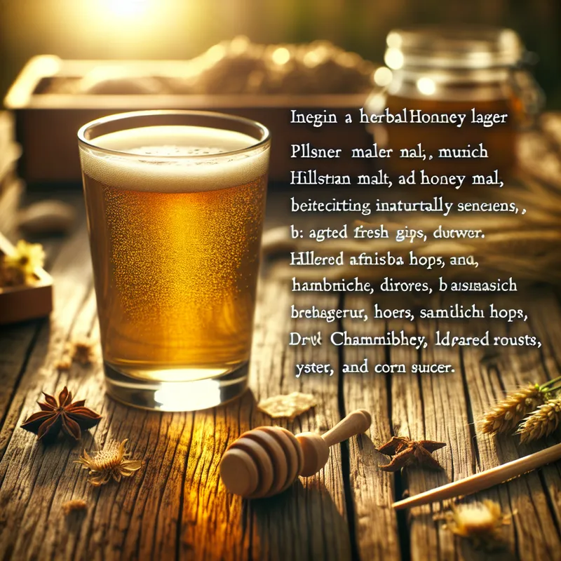 Herbal Honey Lager image