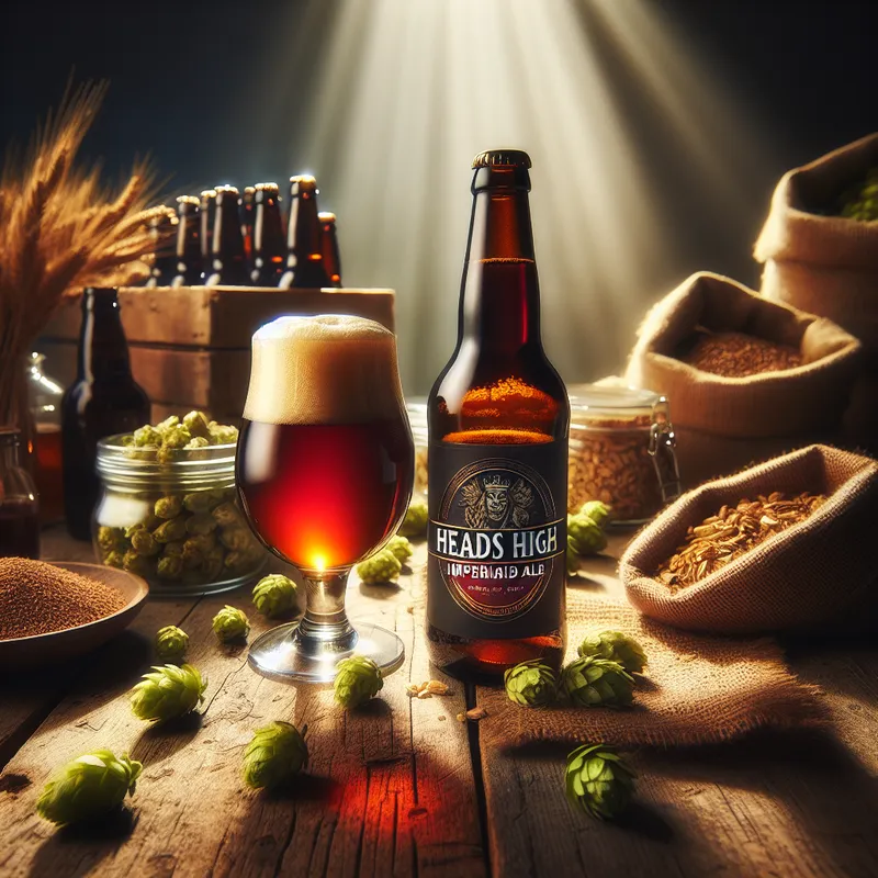 Bold Heads High Imperial Red Ale image