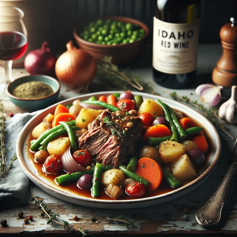 Hearty Lamb and Rustic Vegetable Ragout image