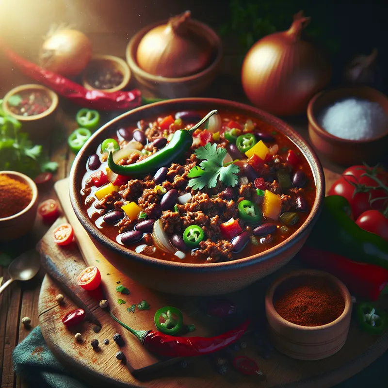 Hearty Elk Chili for Cold Nights image