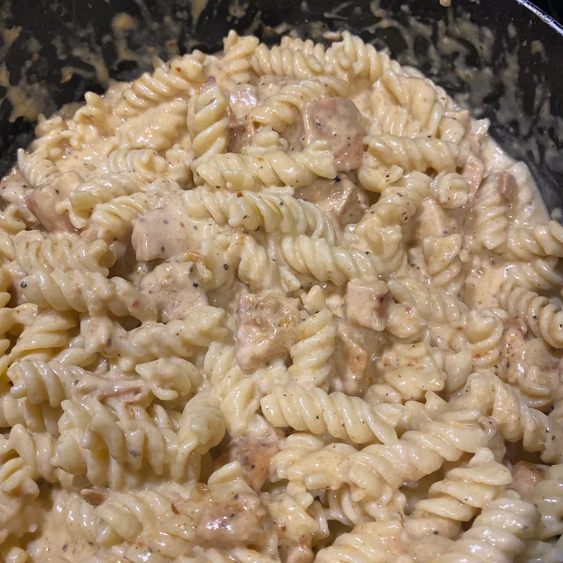 Zesty Ginger Lemon Chicken Mac and Cheese