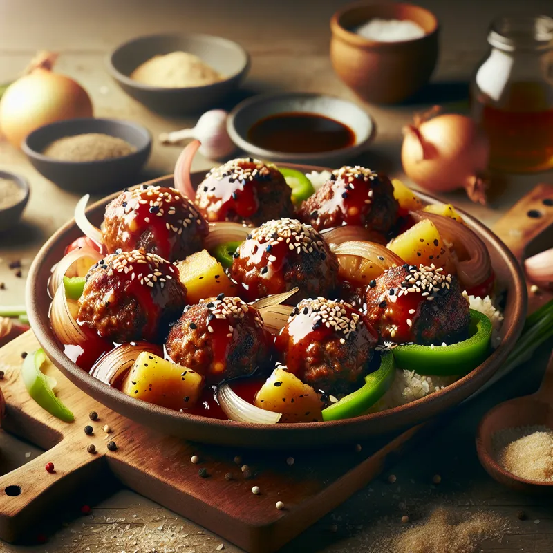 Irresistible Sweet and Sour Meatballs image