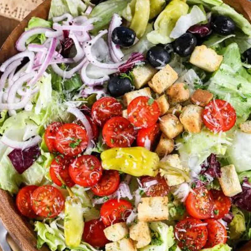 Mediterranean Soy-Infused Salad image