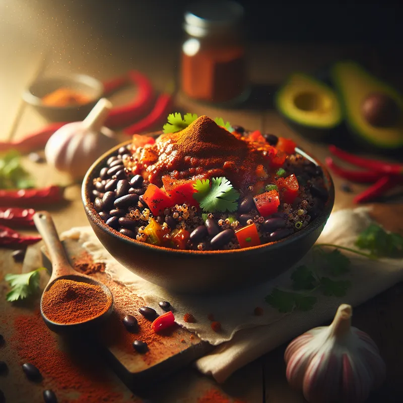 Bold Quinoa and Cacao Chili Fusion image