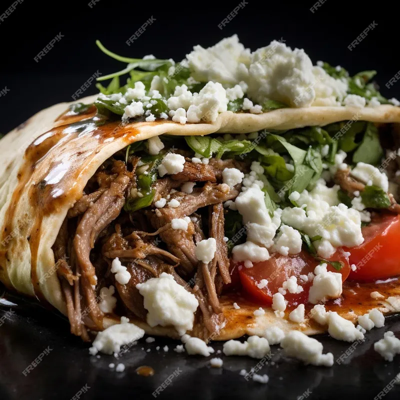 Braised Mediterranean Lamb Burrito Sensation image