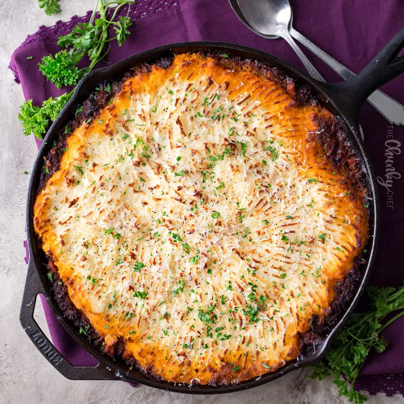 Hearty Bison Shepherd's Pie with Garlic Mash image