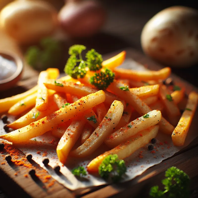 Crisp and Zesty Turnip Fries image