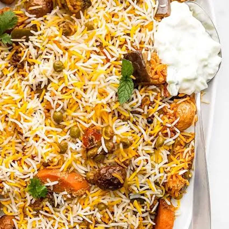 Spiced Chicken Biryani Bliss image