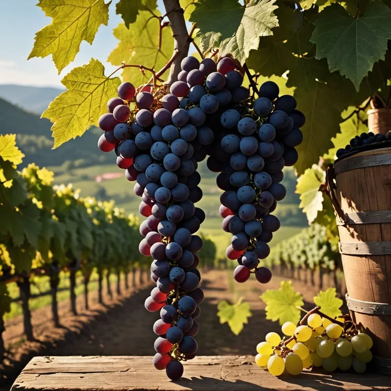 Rustic Wild Grape Wine image