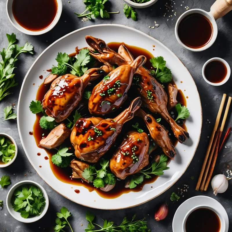 Honey Garlic Asian Rabbit image