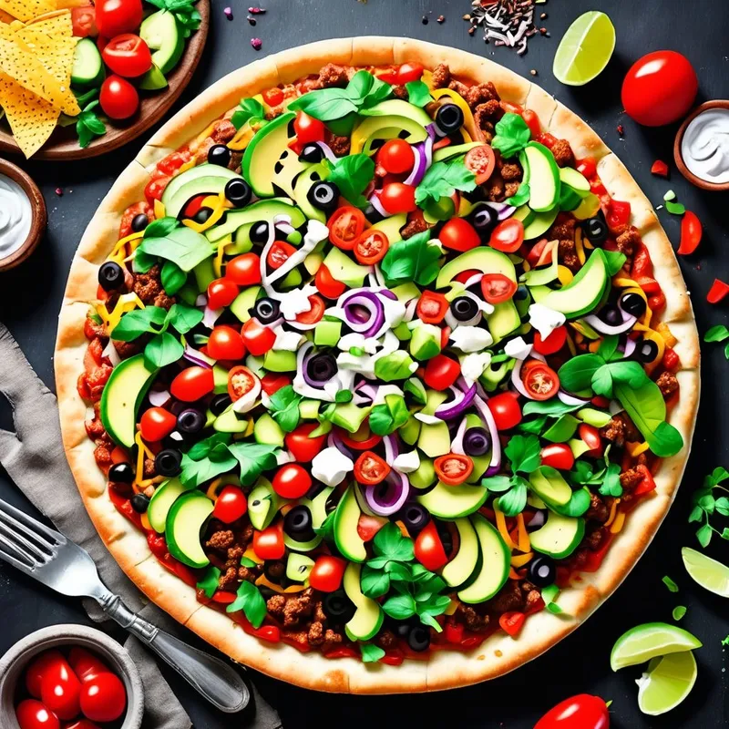 I-35 Taco Pizza image