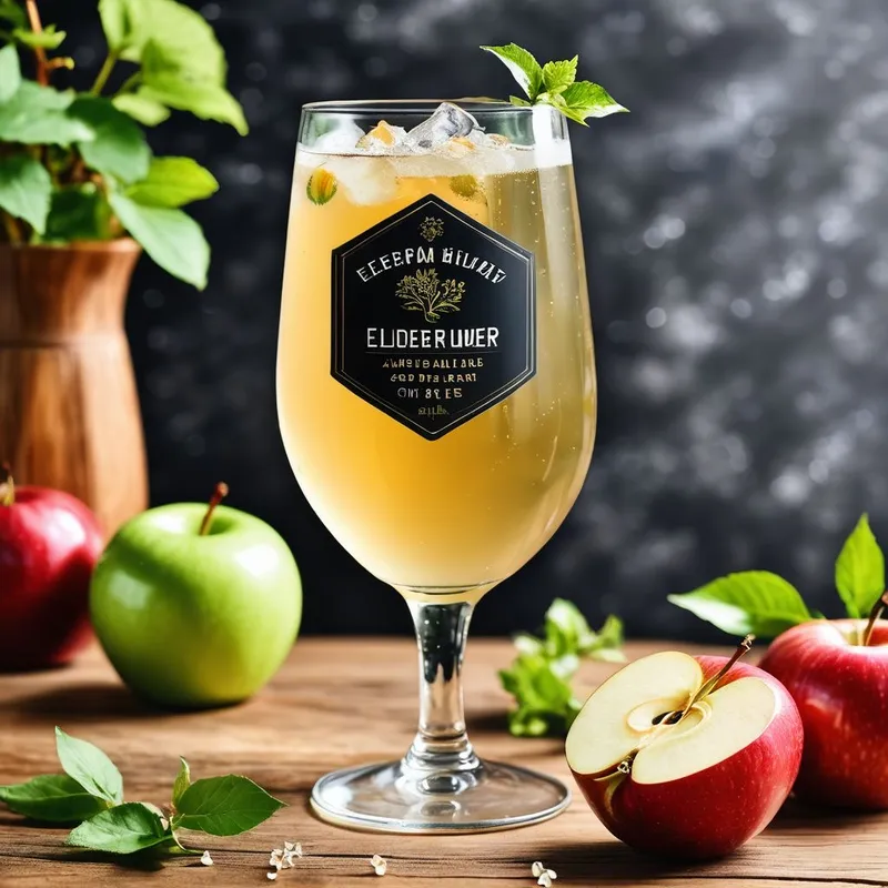 Sparkling Elderflower Apple Cyser  image