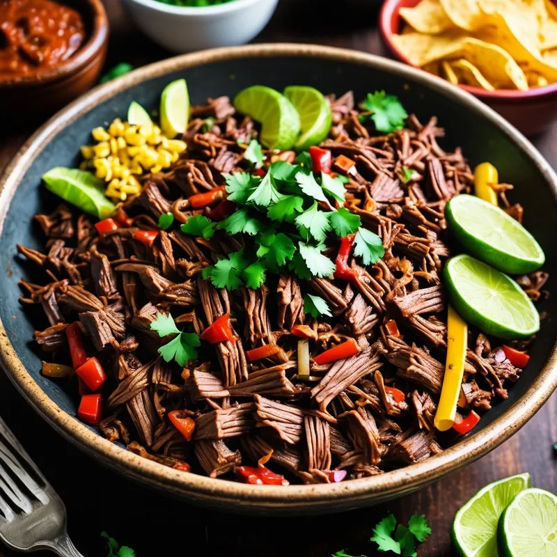 Hearty Barbacoa-Style Shredded Beef image