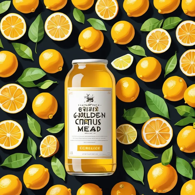 Golden Citrus Mead image