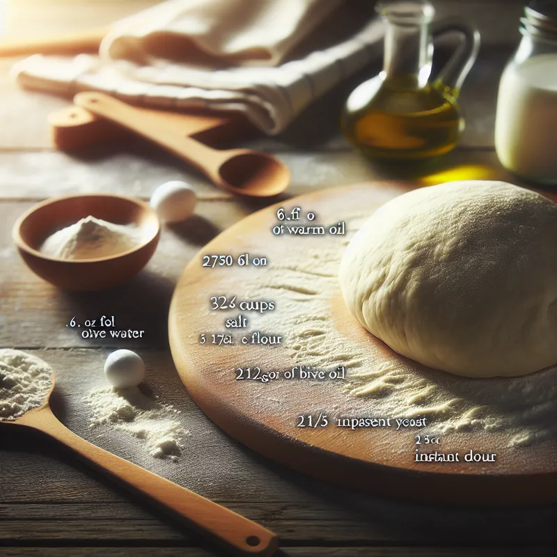 Handcrafted Pizza Dough | DishGen Recipe