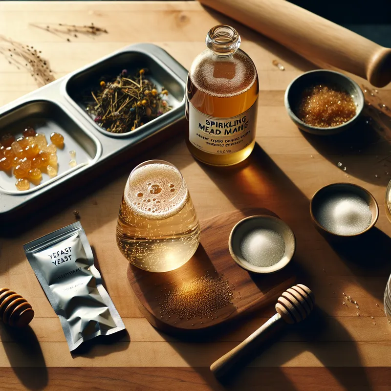 Pét-Nat Wildflower Mead | DishGen Recipe