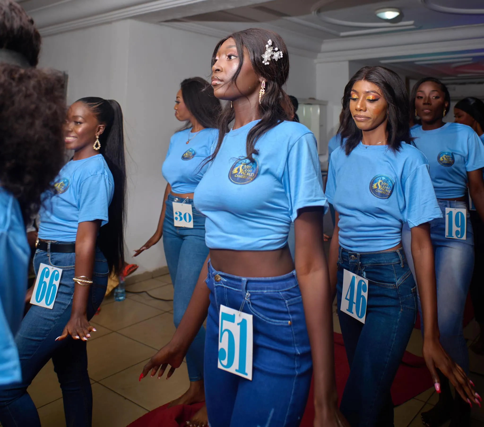 Les candidates en pleine préparation