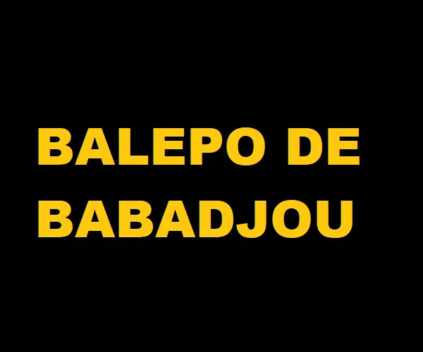 BALEPO DE BABADJOU