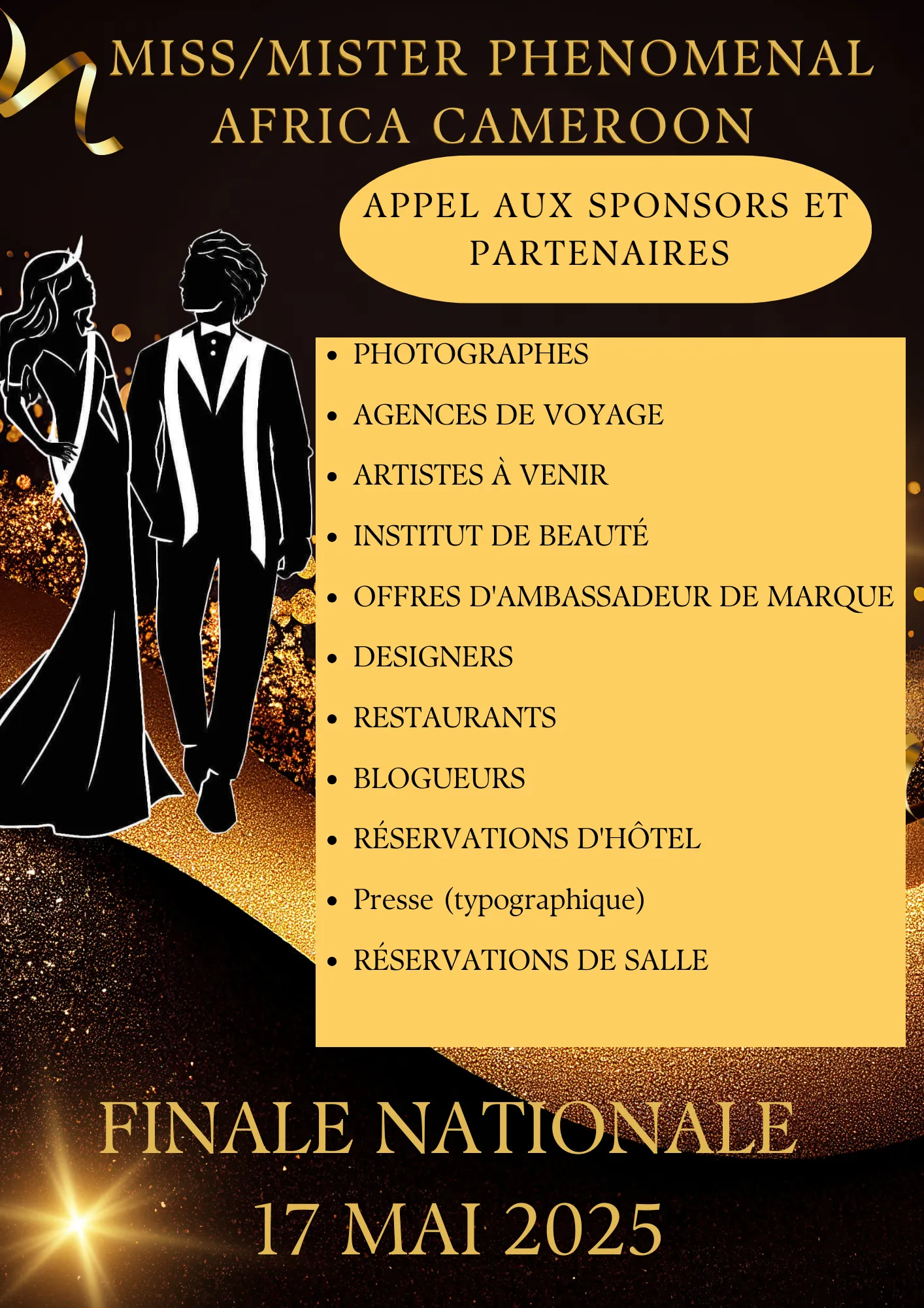 Appel sponsor et partenaires 