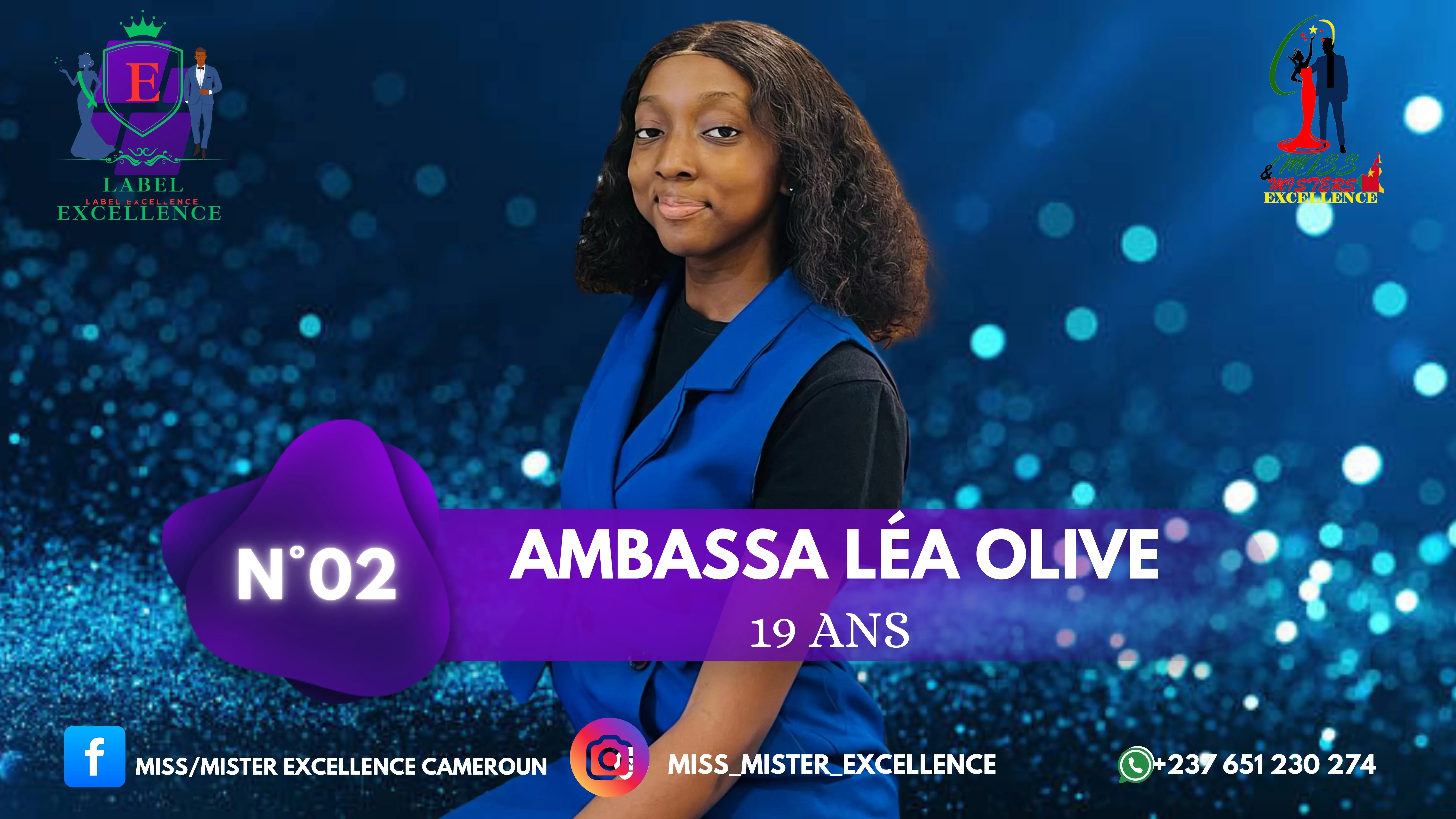 Ambassa Léa Olive
