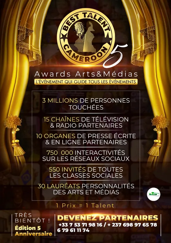 Best Talent Statale Cameroon Awards Arts & Médias